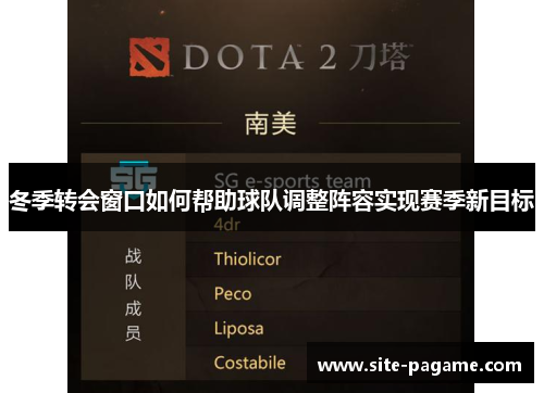 冬季转会窗口如何帮助球队调整阵容实现赛季新目标